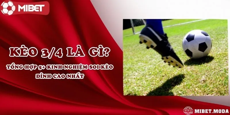 Kèo 3/4 là gì? Tổng hợp 5+ kinh nghiệm soi kèo đỉnh cao nhất